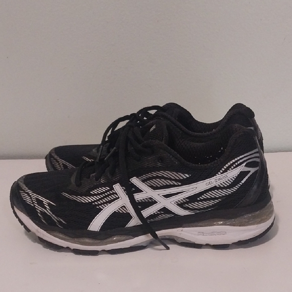 ASICS Black and White Athletic Sneakers - Picture 3 of 5